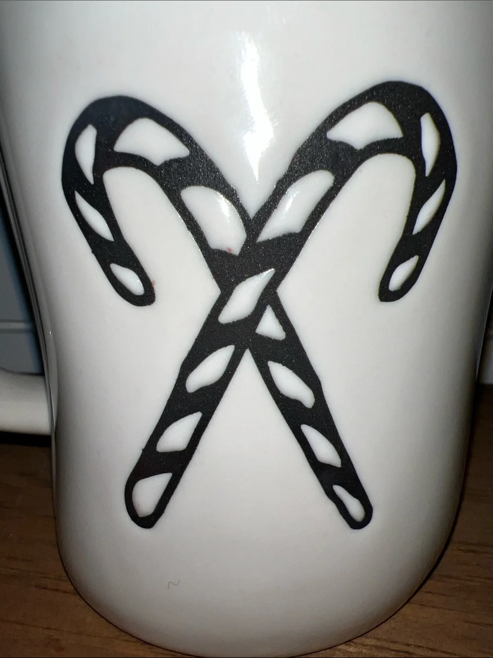 Rae Dunn Christmas Mug with Red Interior Accent - Picture 5 of 9